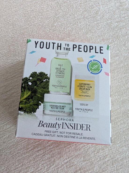 Other - Youth to the People Beauty Insider Trio Gift Set Cleanser Moisturizer Cream Mask